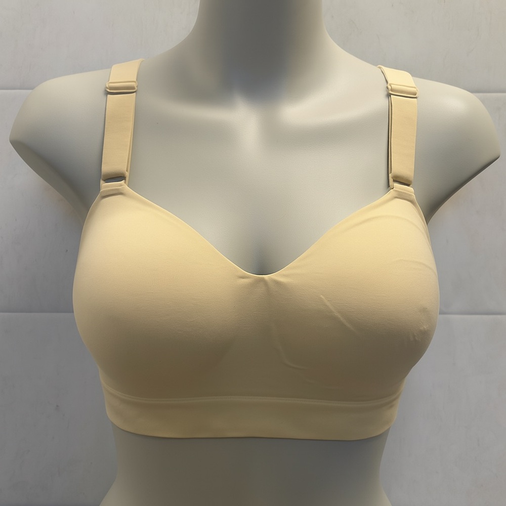 Truekind Supportive Comfort Wireless Shaping Bra – XL – Nude Beige